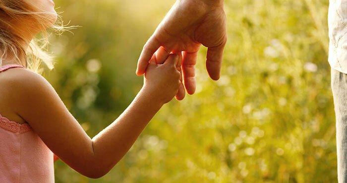 Give your child some of your mindfulness energy and they will calm down very quickly.
